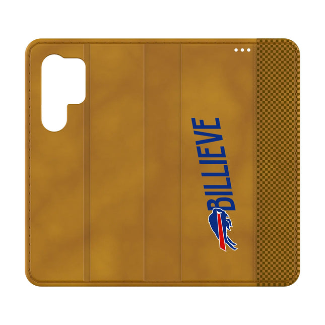 Buffalo Bills Folio Phone Case Deco for Samsung Galaxy