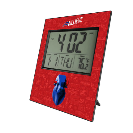 Buffalo Bills Wall Clock Deco