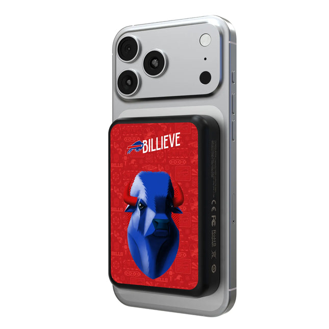 Buffalo Bills Wireless Mag Power Bank Deco