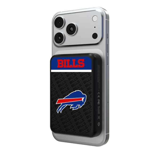 Buffalo Bills Plus Wireless Mag Power Bank Endzone