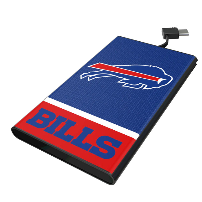 Buffalo Bills 5000mAh Flat Powerbank Endzone