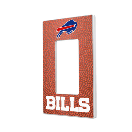 Buffalo Bills Hidden-Screw Light Switch Plate Football