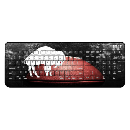 Buffalo Bills Wireless USB Keyboard Historic Legendary