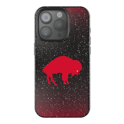 Bills Black Bling Phone Case Historic Linen for iPhone