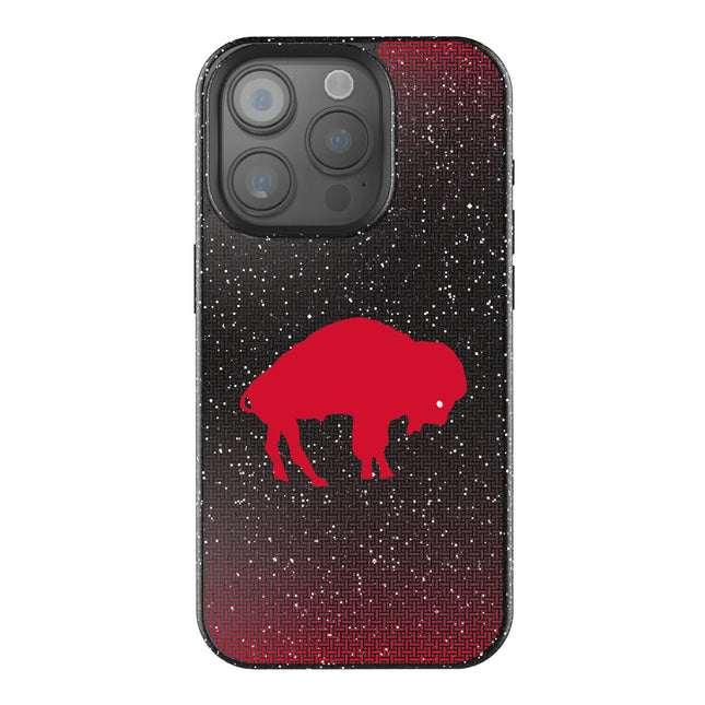 Bills Black Bling Phone Case Historic Linen for iPhone