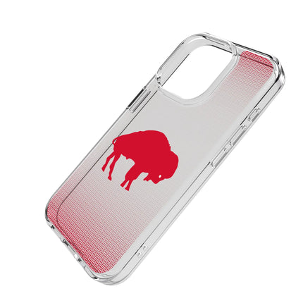 Buffalo Bills Clear Phone Case Historic Linen for iPhone