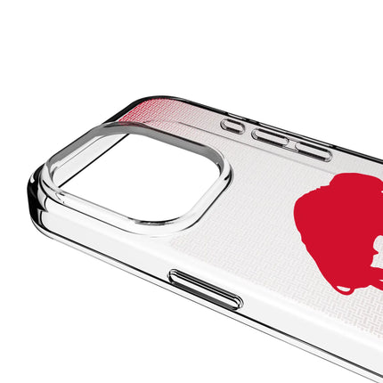 Buffalo Bills Clear Phone Case Historic Linen for iPhone