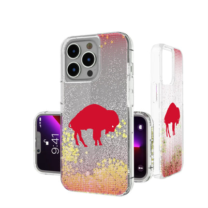 Buffalo Bills Glitter Phone Case Historic Linen for iPhone