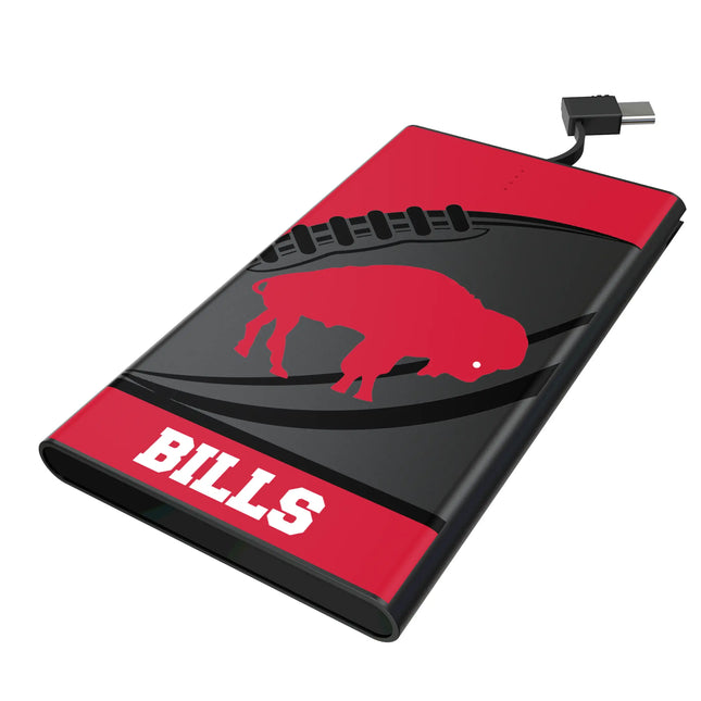 Buffalo Bills 5000mAh Flat Powerbank Historic Passtime