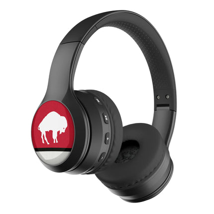 Bills Over-Ear BT Headphones With Case Historic Stripe