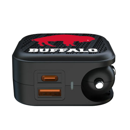 Buffalo Bills 2 in 1 USB A/C Charger Historic Text