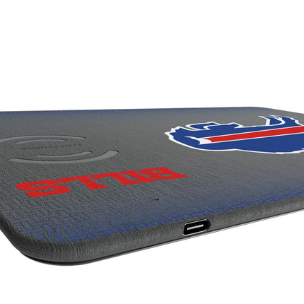 Buffalo Bills 15-Watt Wireless Charger & Mouse Pad Linen