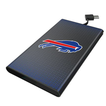 Buffalo Bills 5000mAh Flat Powerbank Linen