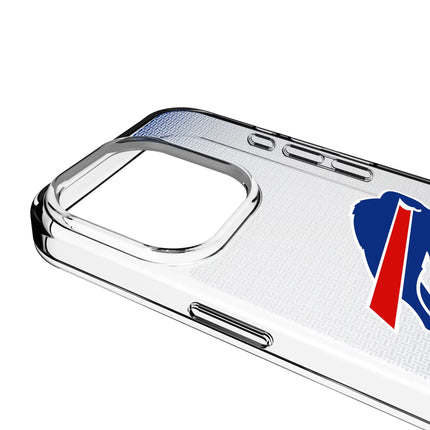 Buffalo Bills Clear Phone Case Linen for iPhone