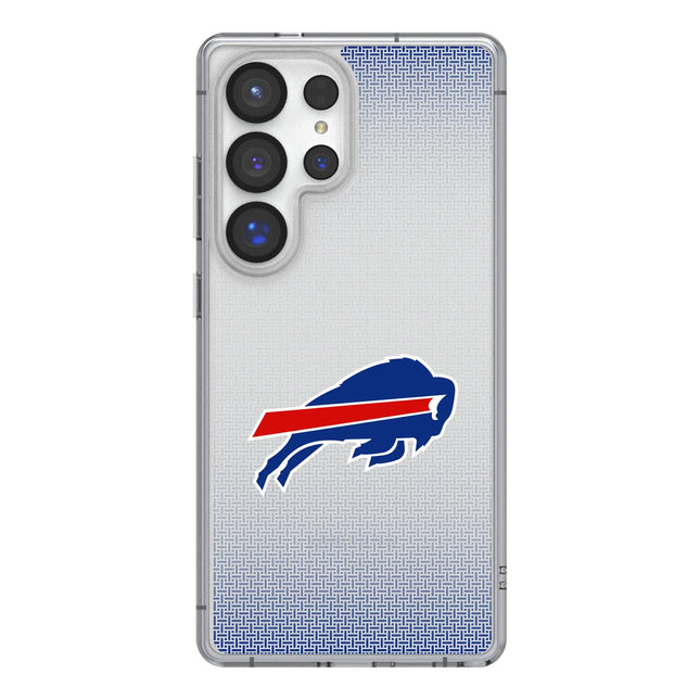 Buffalo Bills Clear Phone Case Linen for Samsung Galaxy