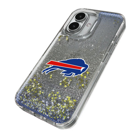 Buffalo Bills Glitter Phone Case Linen for iPhone