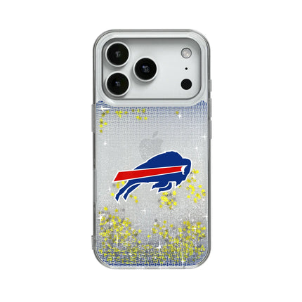 Buffalo Bills Linen Glitter Phone Case for Apple iPhone