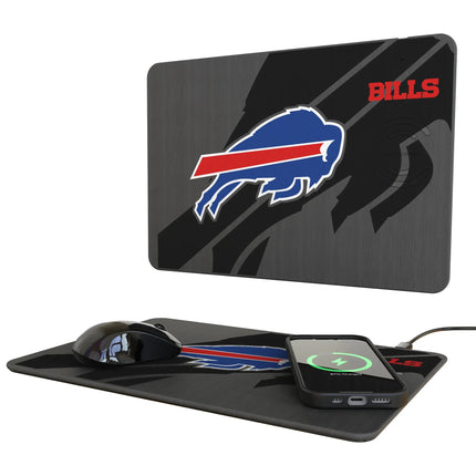 Buffalo Bills 15-Watt Wireless Charger & Mouse Pad Monocolor