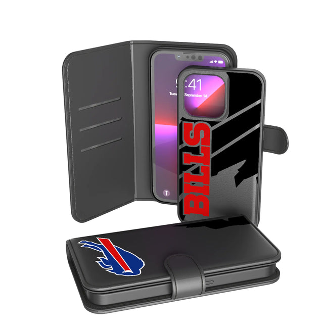 Buffalo Bills Wallet Phone Case Monocolor for iPhone