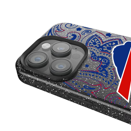 Buffalo Bills Black Bling Phone Case Paisley for iPhone