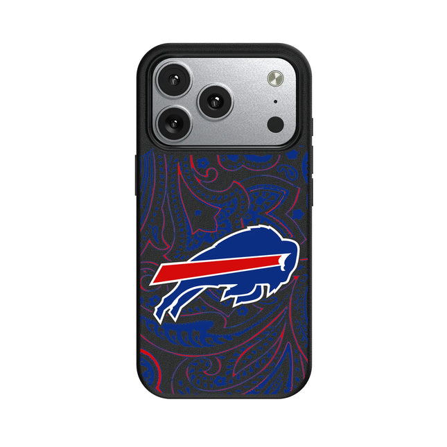 Buffalo Bills MagSafe Phone Case Paisley for iPhone