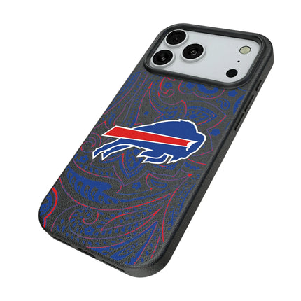 Buffalo Bills Paisley MagSafe Compatible Phone Case for Apple iPhone