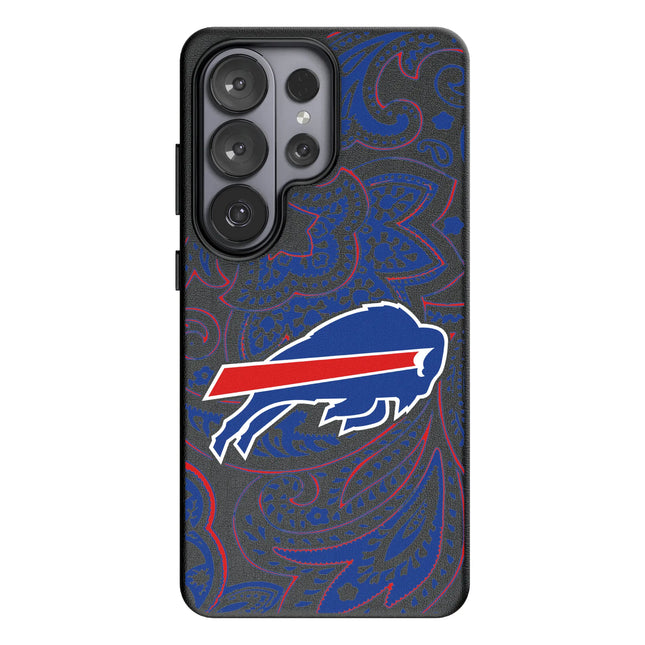 Buffalo Bills MagSafe Phone Case Paisley for Samsung Galaxy