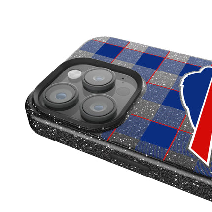 Buffalo Bills Black Bling Phone Case Plaid for iPhone