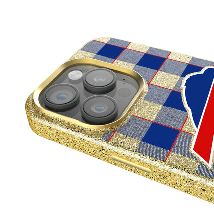 Buffalo Bills Bling Phone Case Plaid for iPhone
