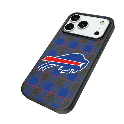 Buffalo Bills Plaid MagSafe Compatible Phone Case for Apple iPhone