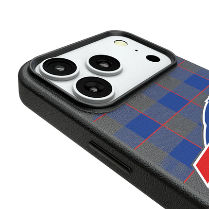 Buffalo Bills Plaid MagSafe Compatible Phone Case for Apple iPhone