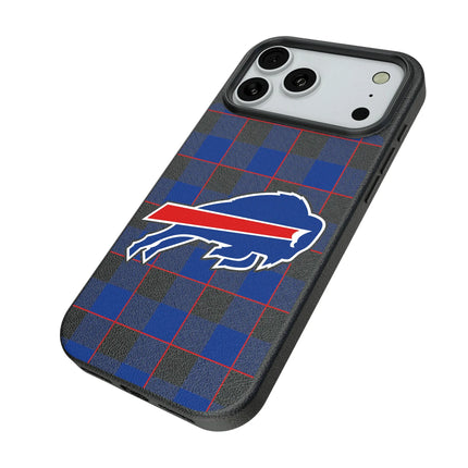 Buffalo Bills Plaid MagSafe Compatible Phone Case for Apple iPhone