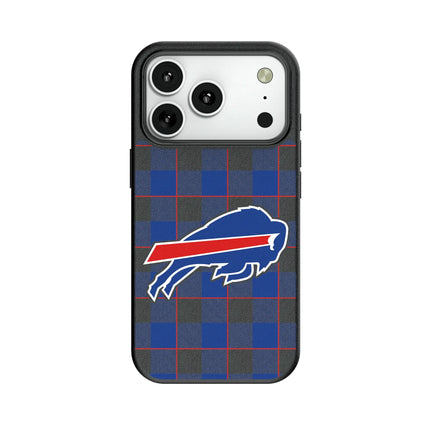 Buffalo Bills Plaid MagSafe Compatible Phone Case for Apple iPhone
