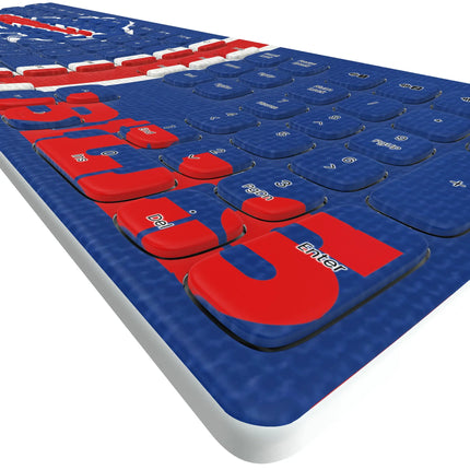 Buffalo Bills Stripe Curved Wireless Keyboard