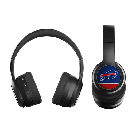 Buffalo Bills Over-Ear BT Headphones With Case Stripe