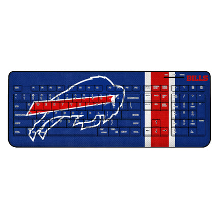 Buffalo Bills Wireless USB Keyboard Stripe