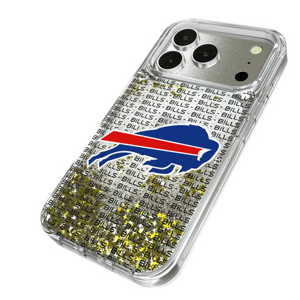 Buffalo Bills Glitter Phone Case Text for iPhone