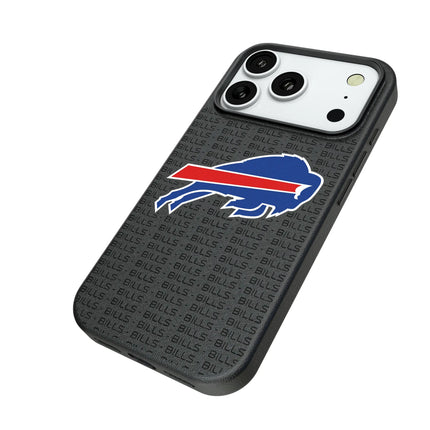 Buffalo Bills Text Backdrop MagSafe Compatible Phone Case for Apple iPhone