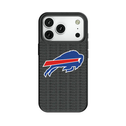 Buffalo Bills Text Backdrop MagSafe Compatible Phone Case for Apple iPhone
