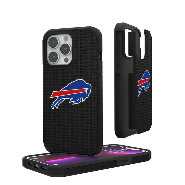 Buffalo Bills Rugged Phone Case Text for iPhone