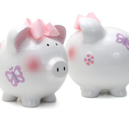 Butterfly Large Piggy Bank