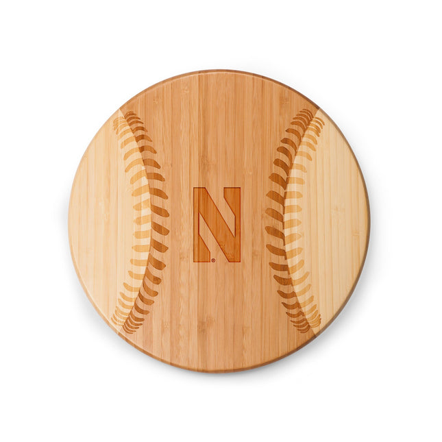 Northwestern Wildcats Home Run! Baseball Cutting Board & Serving Tray