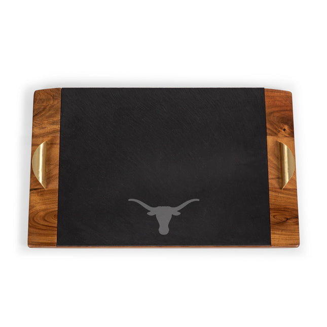 Texas Longhorns - Covina Acacia and Slate Serving Tray