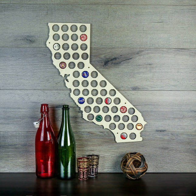 California Beer Cap Map