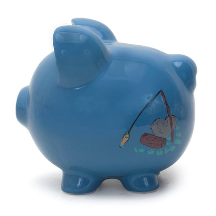 Camping Large Piggy Bank