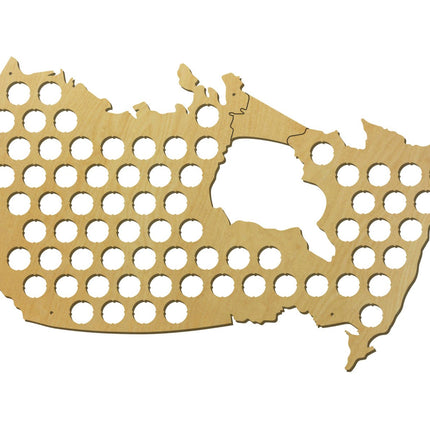 Canada Beer Cap Map