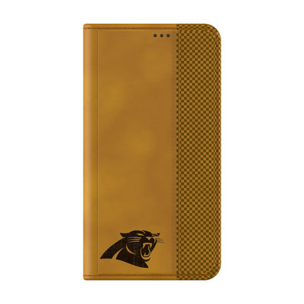 Carolina Panthers Folio Phone Case Burn for Samsung Galaxy