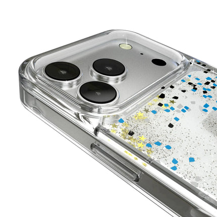 Carolina Panthers Glitter Phone Case Confetti for iPhone