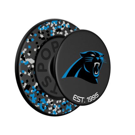 Carolina Panthers PopSockets Magnetic Grip & Stand Confetti