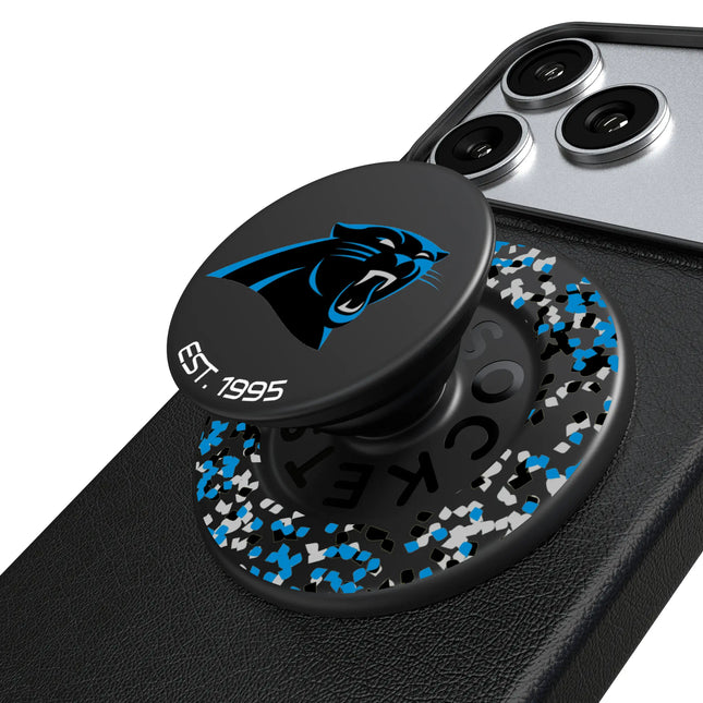 Carolina Panthers PopSockets Magnetic Grip & Stand Confetti